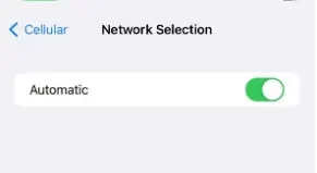 Automatic Network Connection
